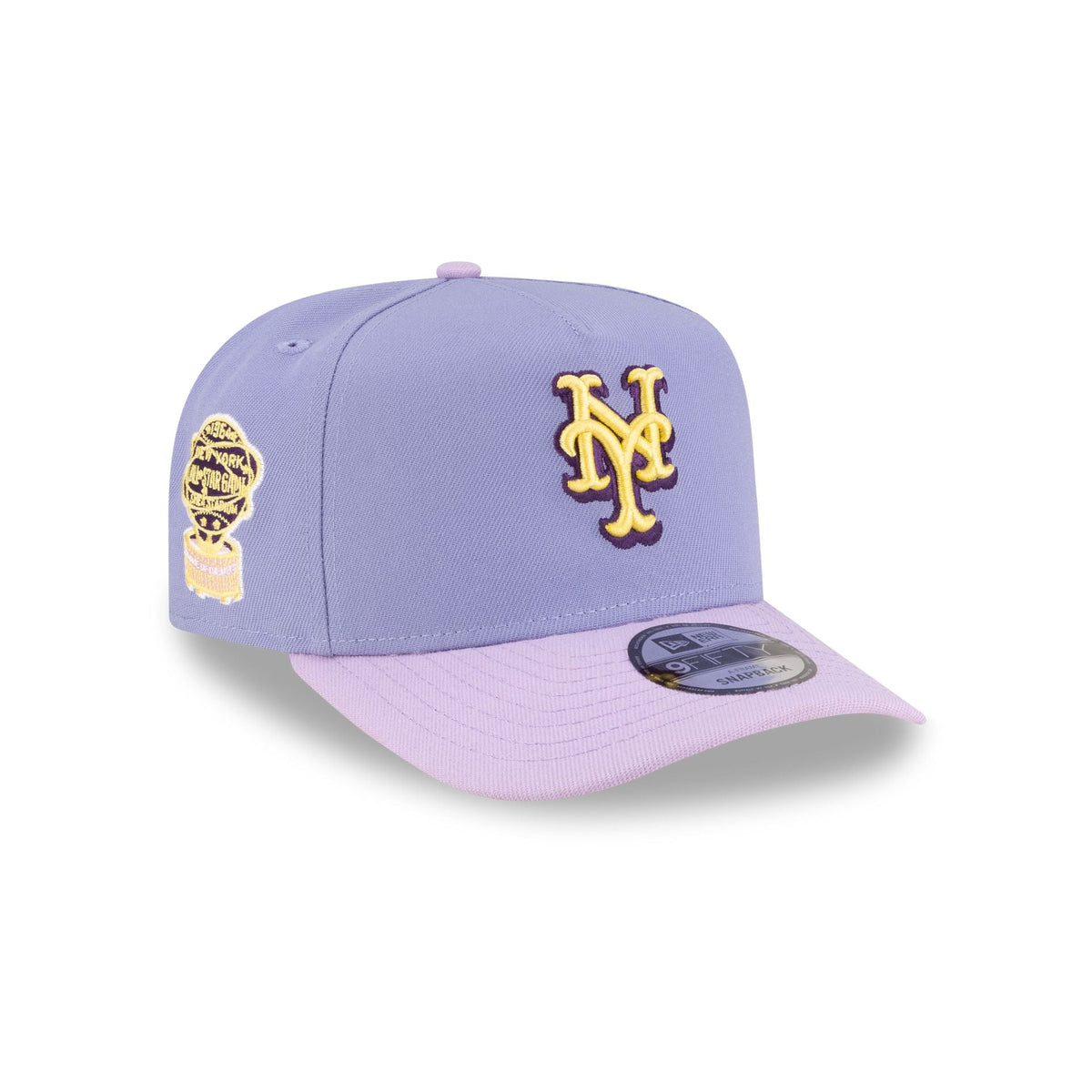 New York Mets Lavender 9FIFTY A-Frame Snapback Hat