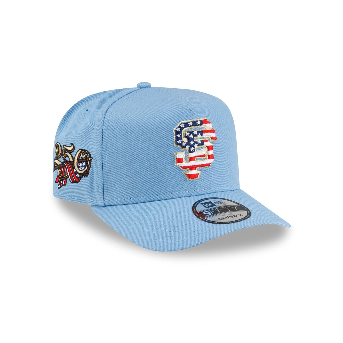 San Francisco Giants Red. White & Blue 9FIFTY A-Frame Snapback Hat