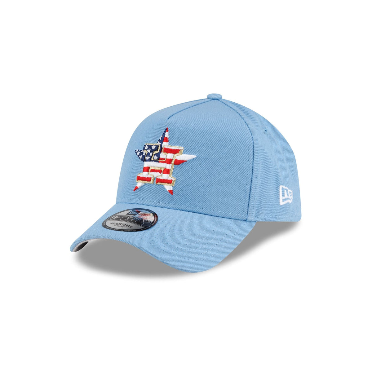 Houston Astros Red. White & Blue 9FORTY A-Frame Snapback Hat