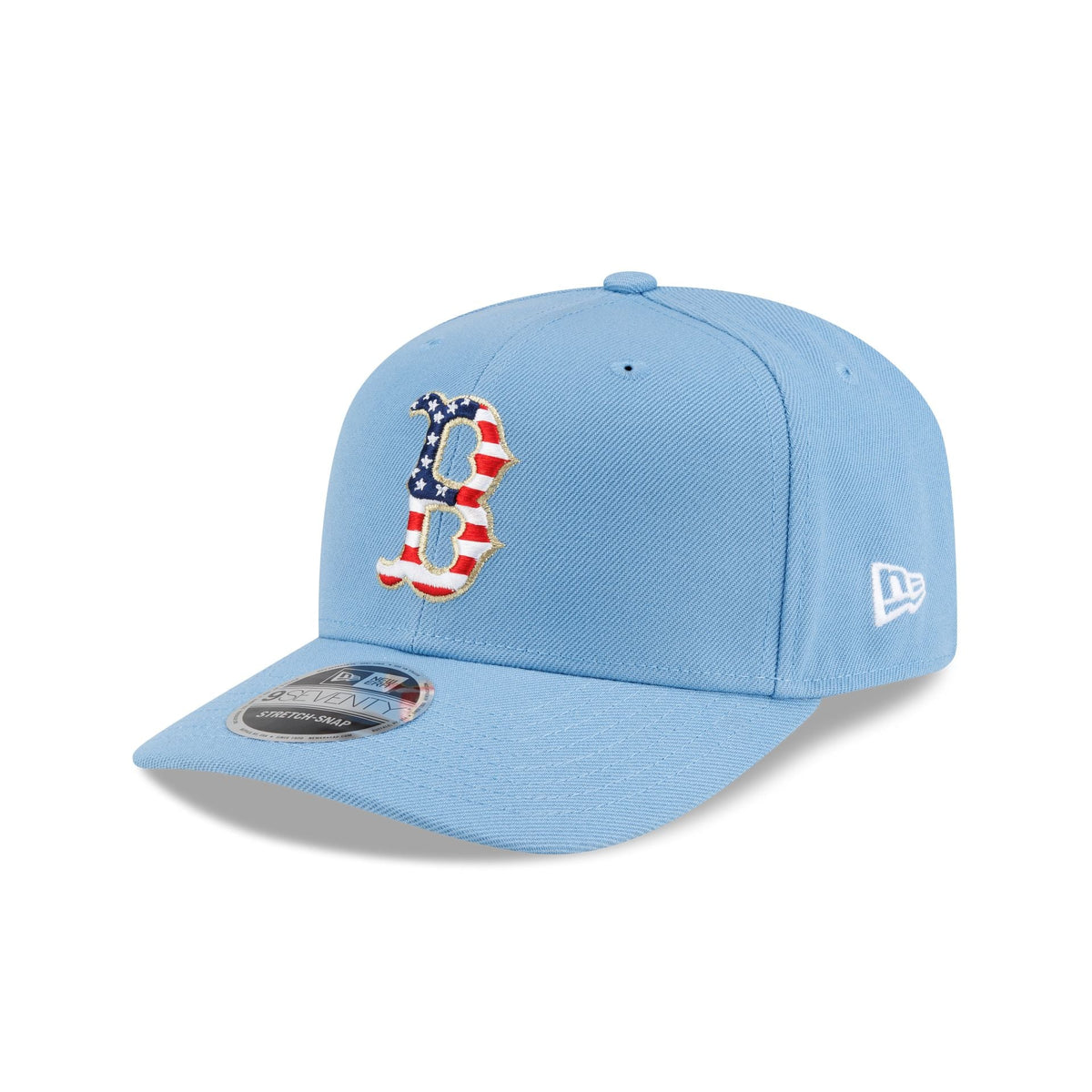 Boston Red Sox Red. White & Blue 9SEVENTY Stretch-Snap Hat