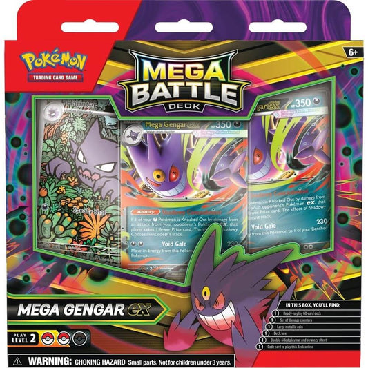 🔥2026 Christmas Gift🎄: Mega Battle Deck - Mega Gengar ex