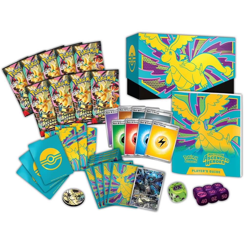 🔥2026 Christmas Gift🎄: Mega Evolution - Ascended Heroes Elite Trainer Box (ETB)