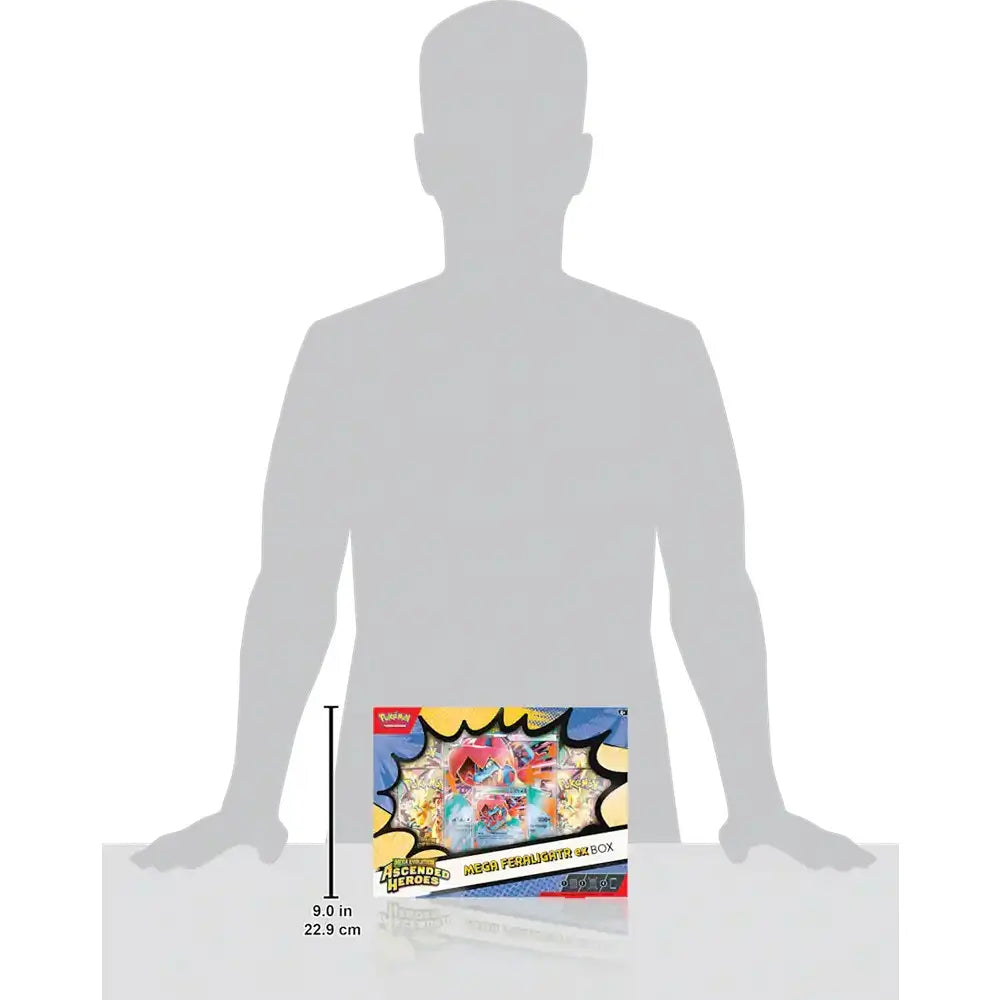 🔥2026 Christmas Gift🎄: Mega Evolution - Ascended Heroes Mega Feraligatr ex Box