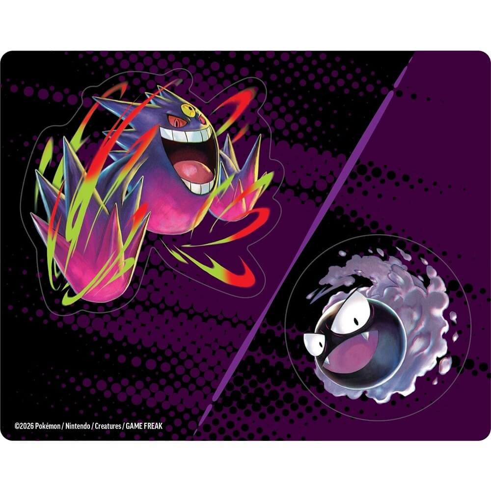 🔥2026 Christmas Gift🎄: Mega Evolution - Ascended Heroes Tech Sticker Collection (Gastly)