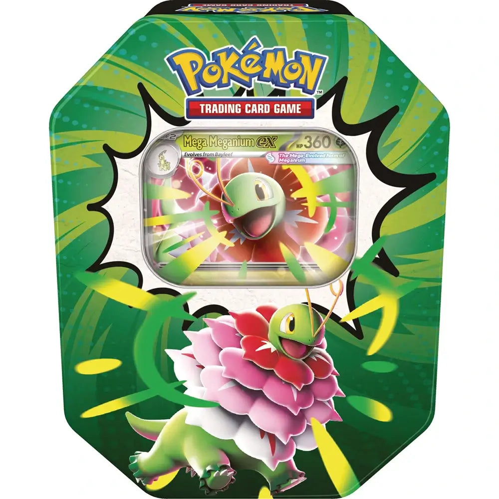 🔥2026 Christmas Gift🎄: Mega Evolution - Ascended Heroes Tin (Mega Meganium ex)
