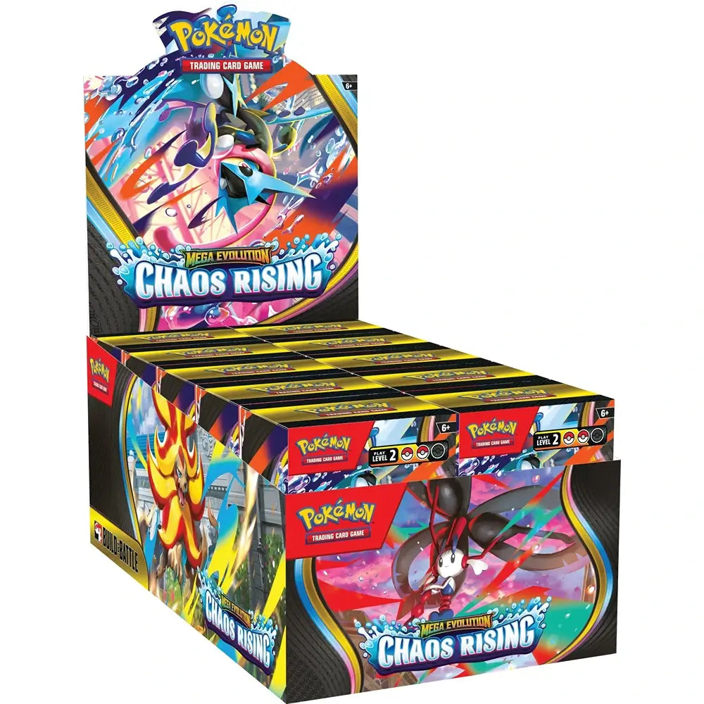 🔥2026 Christmas Gift🎄: Mega Evolution - Chaos Rising Build & Battle Box Display (10)