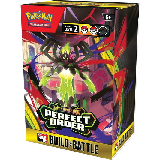 🔥2026 Christmas Gift🎄: Mega Evolution - Perfect Order Build & Battle Box