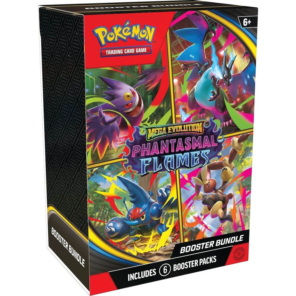 🔥2026 Christmas Gift🎄: Mega Evolution - Phantasmal Flames Booster Bundle (6)