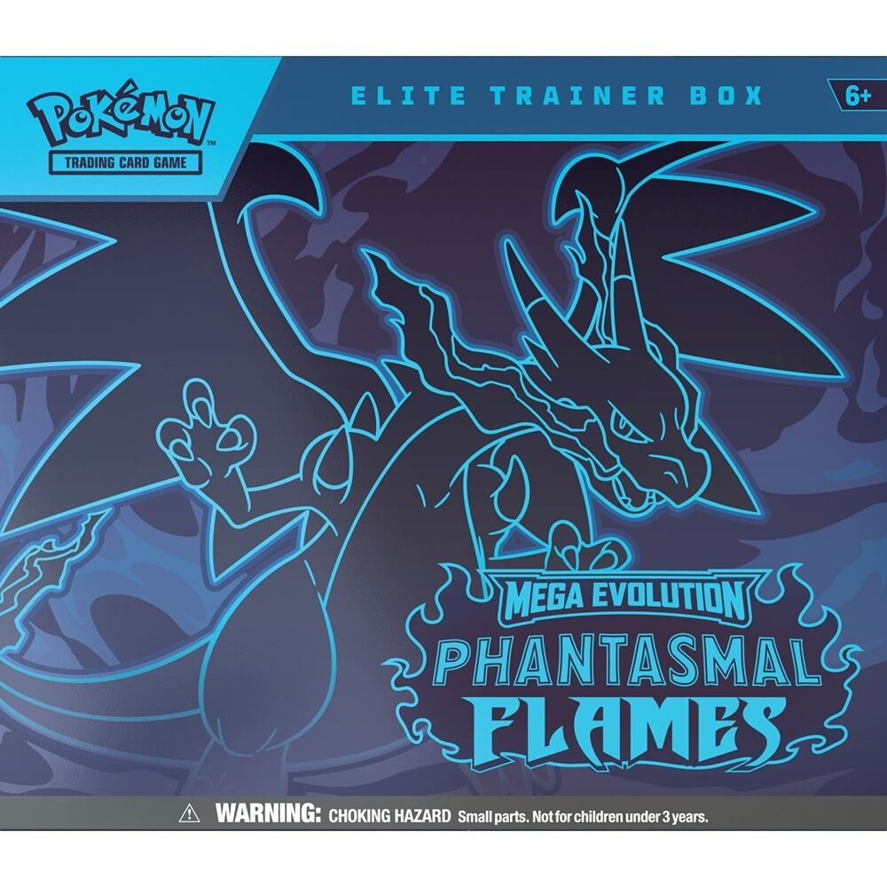 🔥2026 Christmas Gift🎄: Mega Evolution - Phantasmal Flames Elite Trainer Box (ETB)