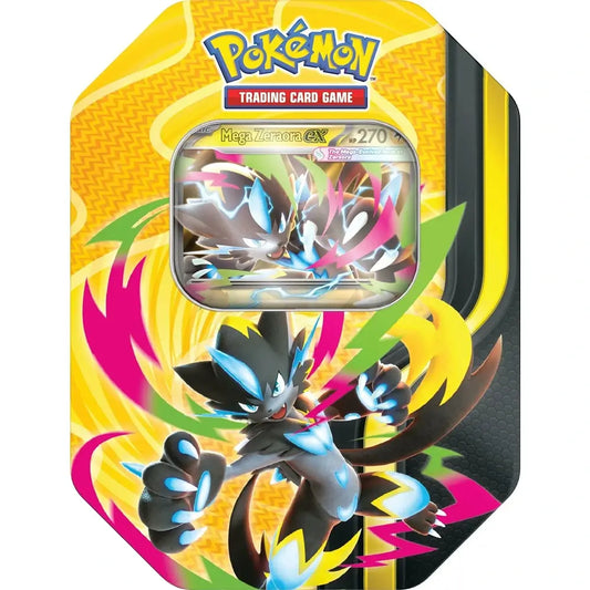 🔥2026 Christmas Gift🎄: Mega Forces Tin (Mega Zeraora ex) (Pre-Order)