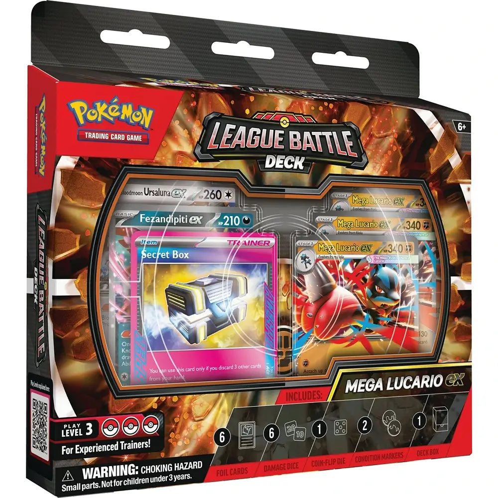 🔥2026 Christmas Gift🎄: Mega Lucario ex League Battle Deck