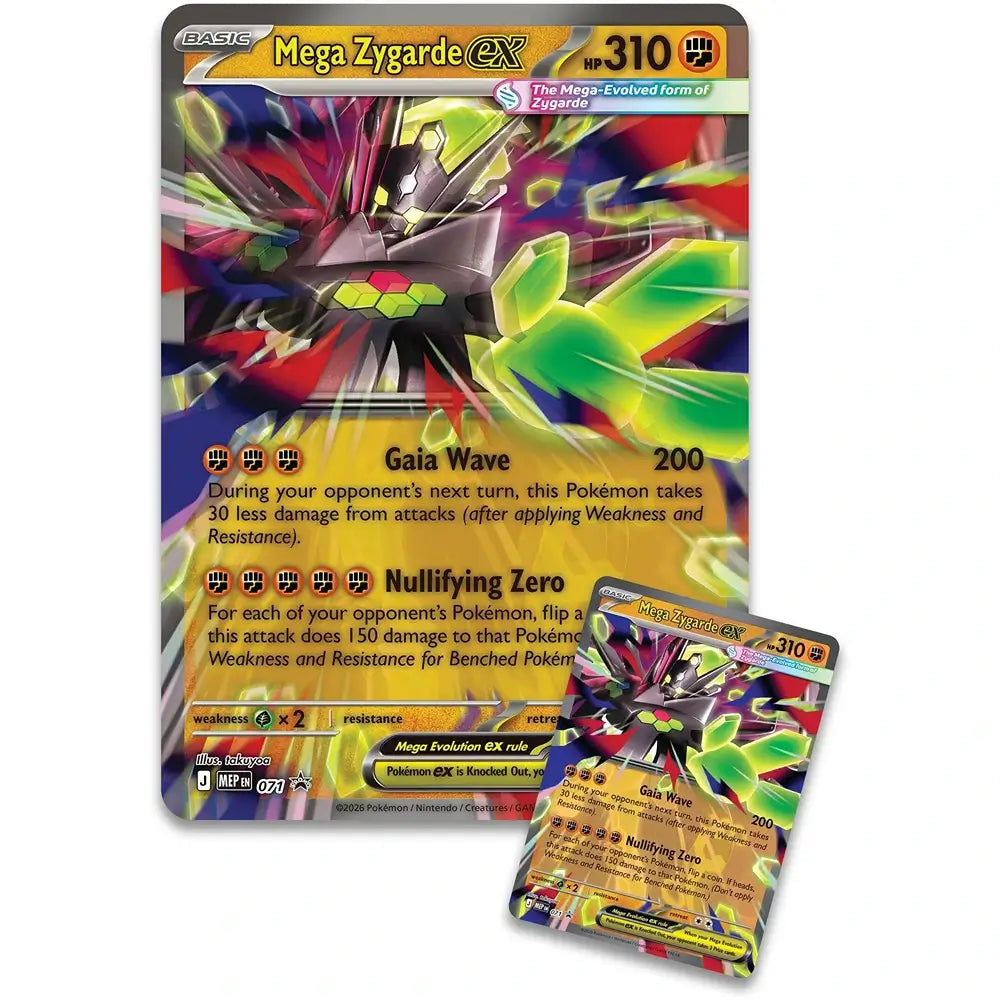 🔥2026 Christmas Gift🎄: Mega Zygarde ex Premium Collection Box