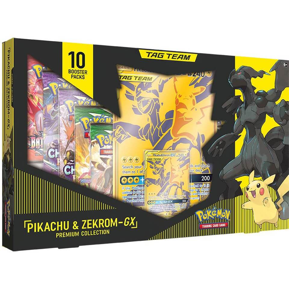 🔥2026 Christmas Gift🎄: Pikachu & Zekrom-GX Premium Collection Box