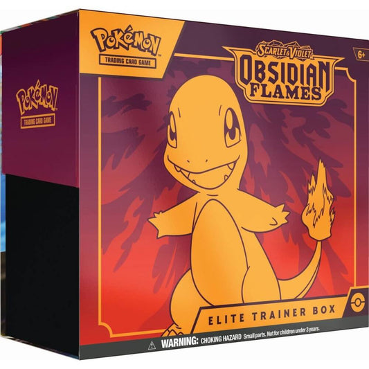 🔥2026 Christmas Gift🎄: Scarlet & Violet - Obsidian Flames Elite Trainer Box (ETB)