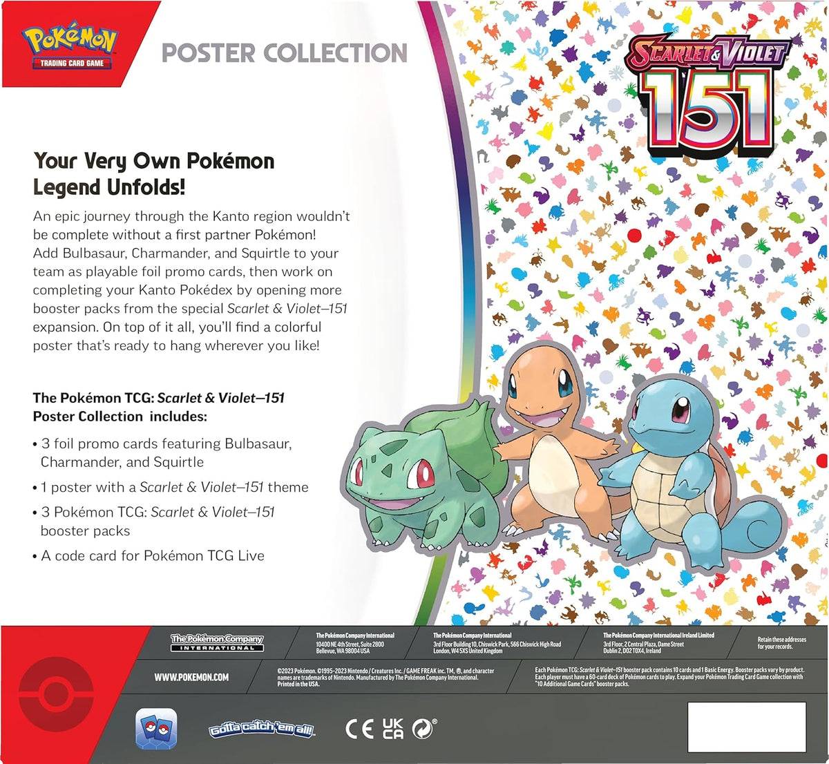 🔥2026 Christmas Gift🎄: Scarlet & Violet - 151 Poster Collection Box