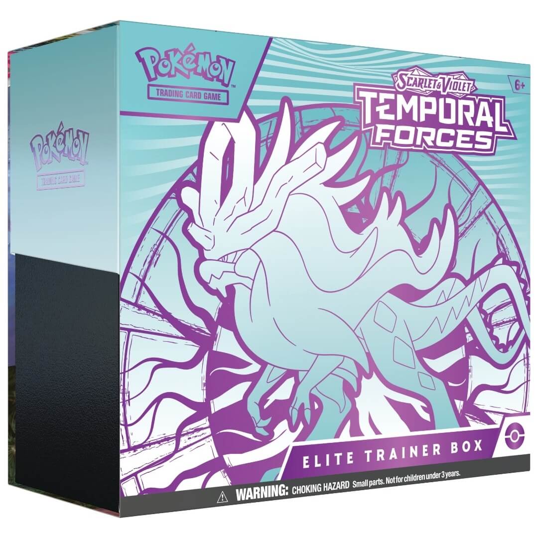 🔥2026 Christmas Gift🎄: Scarlet & Violet - Temporal Forces Elite Trainer Box (ETB) (Walking Wake)