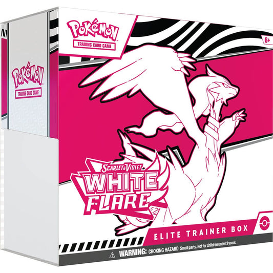 🔥2026 Christmas Gift🎄: Scarlet & Violet - White Flare Elite Trainer Box (ETB)