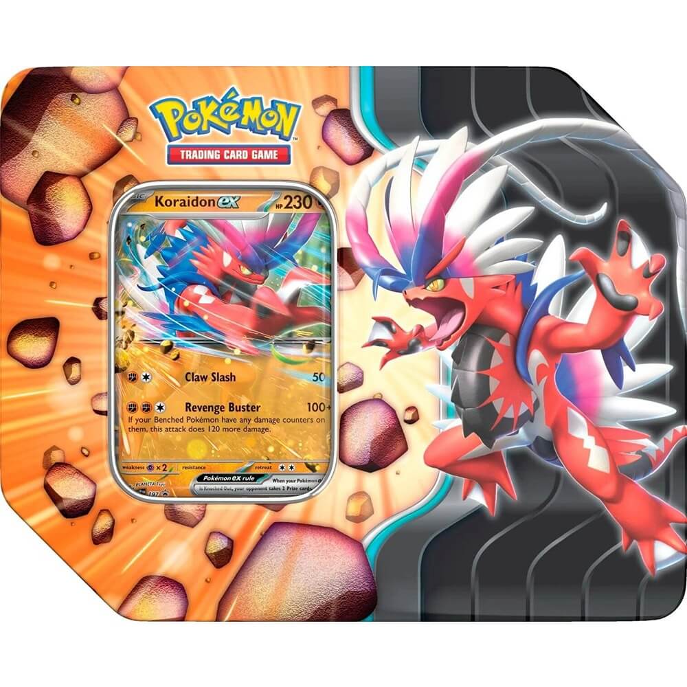 🔥2026 Christmas Gift🎄: Slashing Legends Tin - Koraidon ex